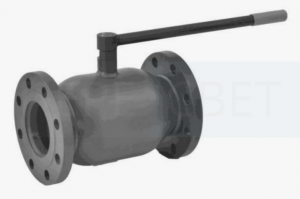 Кран шаровой стальной 11с67п Ду150 Ру16 фл