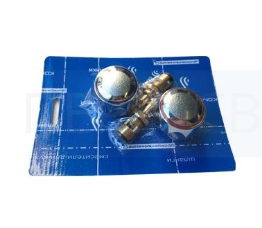 Кран-букса  кер К + мах. Глобо пластик.в блистере