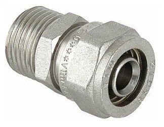 Муфта с резьбой 32х11/4"М (Ц/НР) ник.
