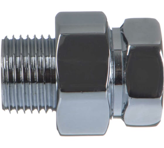 Американка прямая SМT 1/2" Н/В хром