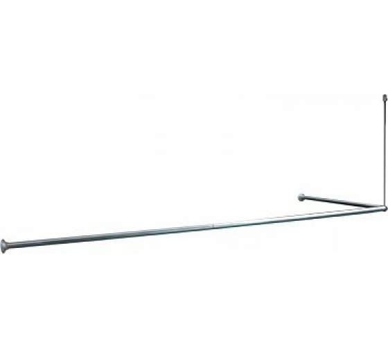 Карниз угловой IDDIS 90*90*90 (90*180) 050Ф200l14 хром