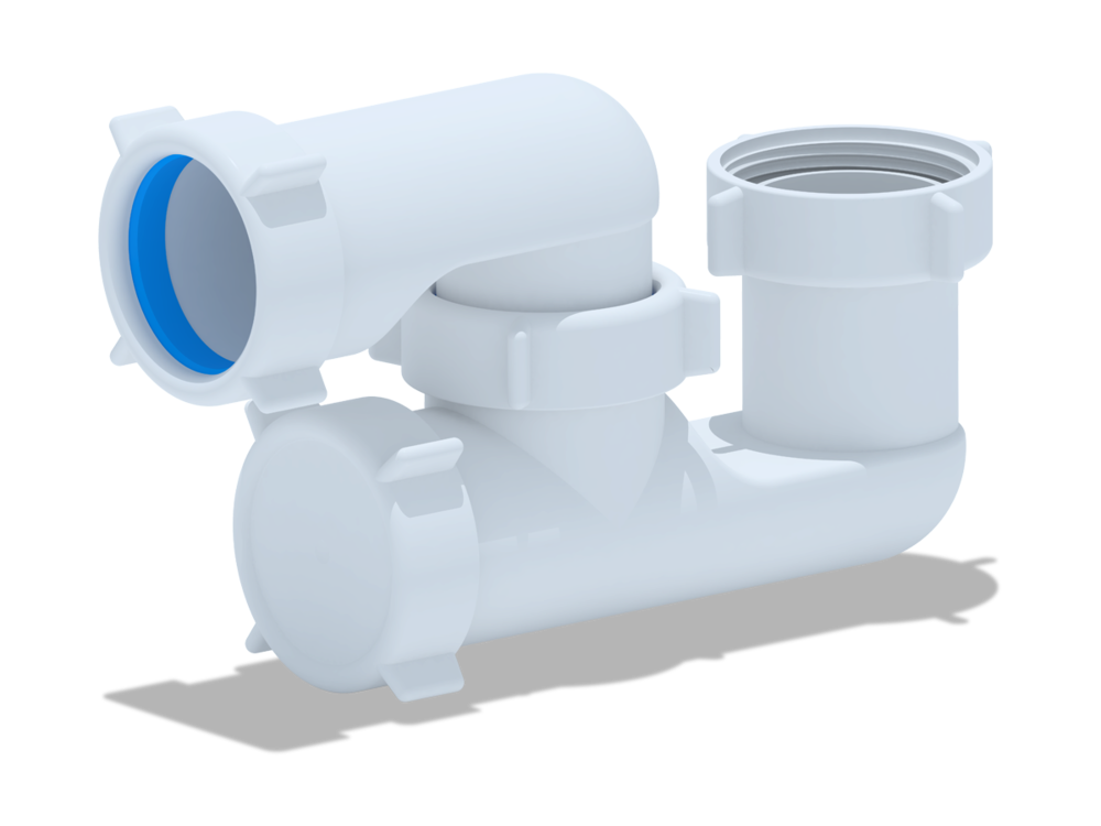 Сифон Ани для ванны рег. 1 1/2х40"