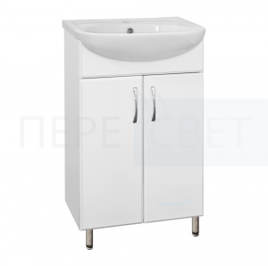 Тумба №9 под умыв. Альфана белая 50см