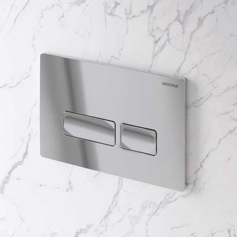 Кнопка д/инсталляции Cosmo 700 (хром/глянец) Grossman