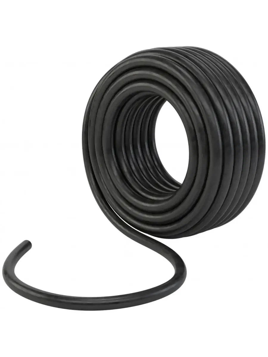 Шланг  садовый   резиновый черный 20мм (МОСКВА)