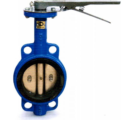 Затвор дисковый поворот Ду 150 Ру16 межфл. Китай