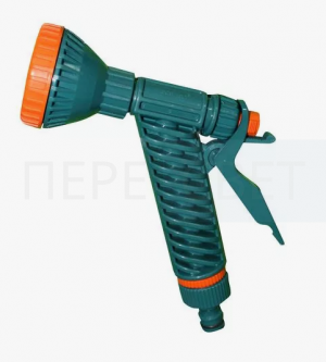 Душ-пистолет с фиксатором и адаптером под шланг