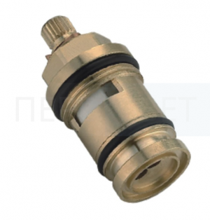 Кран-букса 1/2" керамика 20 шлица под крест ITALIA