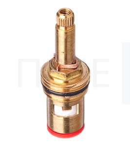 Кран-букса 1/2" керамика 20 шлицов