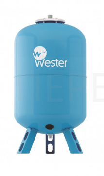 Мем. бак д/водоснабжения Wester вертикальный 500 (Синий) 11/4" (ВР)