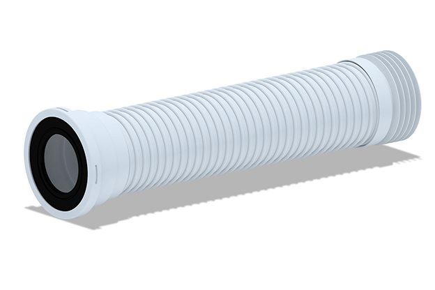 Слив Ани для унитаза обратного сжатия 240-440 мм