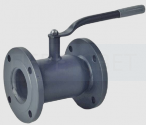 Кран шаровой стальной 11с67п Ду250 Ру16 фл