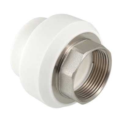 Муфта Valtec под ключ комб.внут.рез. 40 х 1 ПП
