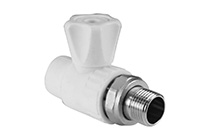 Кран шаровый разборный 20х1/2" прямой