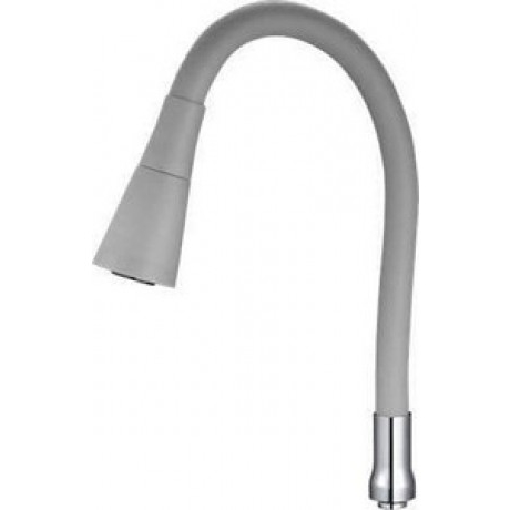 Излив для елки ДВУХ РЕЖ. ИМП.СИЛИКОН СЕРЫЙ