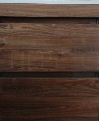 Берлин Тумба Подвесная Орех 650 2 ящ. Elen 65