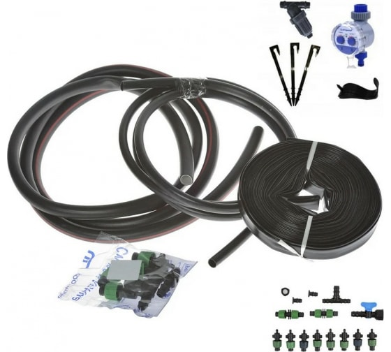 Комплект капельного полива "Урожай Экстра" с контроллером