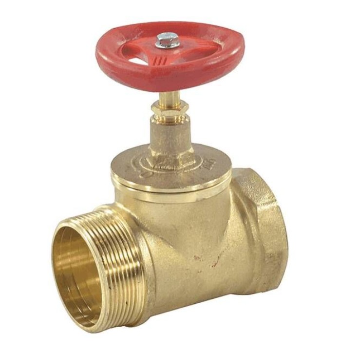 Клапан пожарный лат.КПАЛ Ду 50 Ру16 ВР/НАР прямой