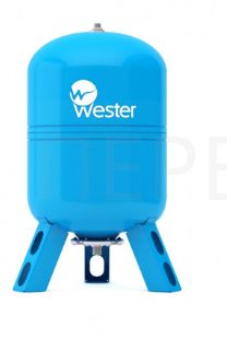 Мем. бак д/водоснабжения Wester вертикальный 300 (Синий) 11/4" (ВР) Мем. бак д/водоснабжения Wester вертикальный 300 (Синий) 11/4" (ВР)