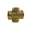 Крестовина переход. 3/4"х1/2" латунь