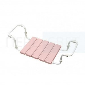 Сиденье д/ванной "Лидер" розовое