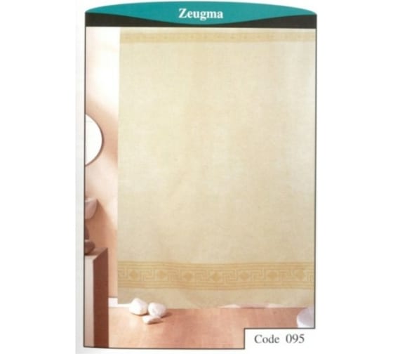 Штора для ванны 180х180 ПЕВА 12г/м ЯРКИЙ ОДНОТОН