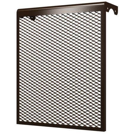 Решетка радиаторная КОРИЧНЕВАЯ 5-х секционная