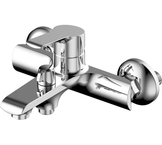 Смеситель д/ванны "Фиеста", кор. нос, катридж 35м