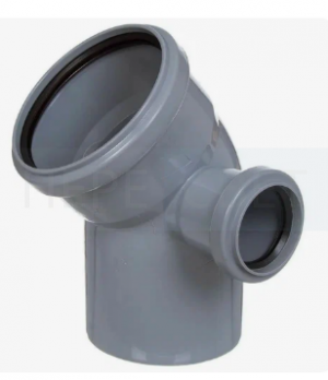 Колено с отводом 110х45" х 50 прав.