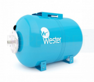 Мем. бак д/водоснабжения Wester горизон. 150 (Синий)