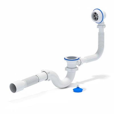 Варяг сифон для ван.с выпус и перел плоск тр.40*50