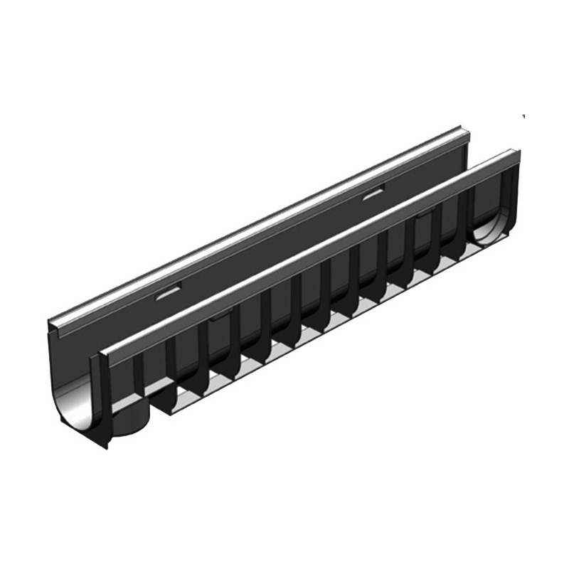 Лоток водоотводный ЛВ-10.14,5.10- пластиковый