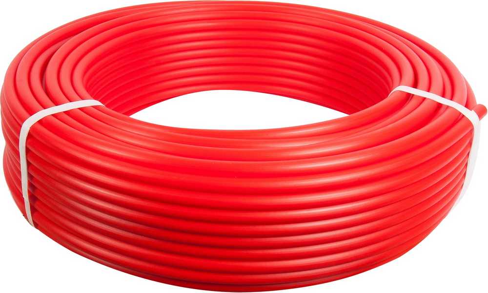 Труба PE-RT VALFEX красный Дн20x2,0 95C бухта200м