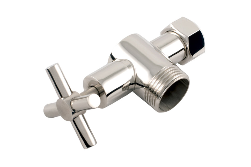 Вентиль угловой, ручка крест 1"х3/4" г/г для п/суш.