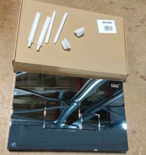 Кнопка д/инсталляции ХРОМ  D&K DB1519001