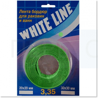 Лента Бордюр 20*20 3,35 м. (салатовая)