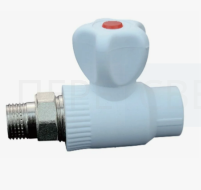 Кран шаровый SMS радиаторный  25х1/2" прямой
