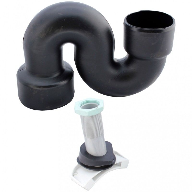 Сифон с рассекателем Генуя для напольной чаши