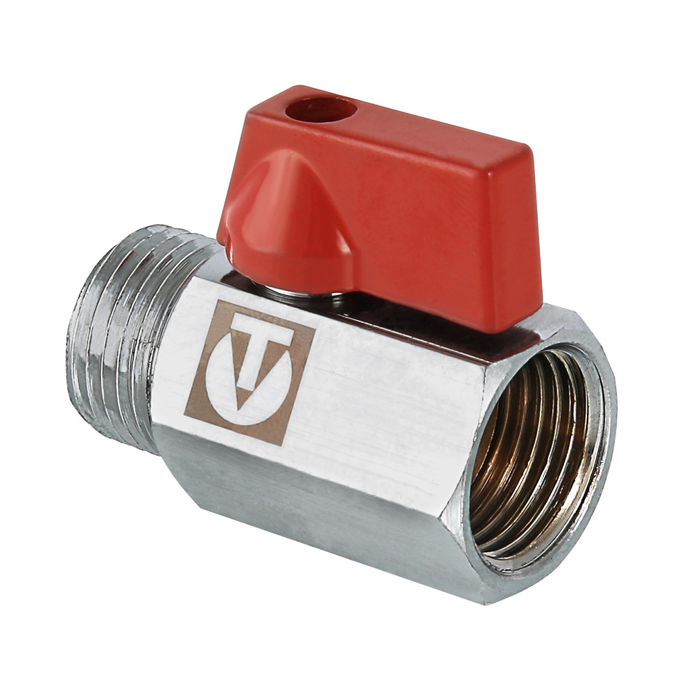 Кран шар. МИНИ VALTEC  1/2" в/н  баб.