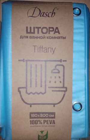 Штора для ванной "Tiffany Dasch" 180х180 см