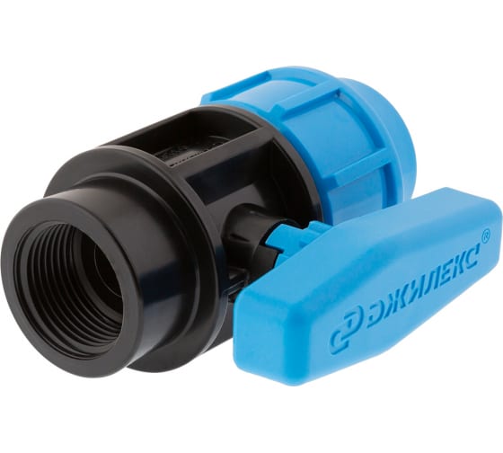 Кран шаровой 32х1" внутр. ПЭ Джилекс