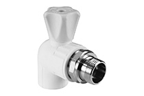 Кран шаровый разборный 25х1/2" угловой Valfex