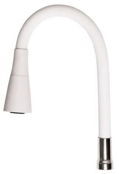 Излив для елки ДВУХ РЕЖ. ИМП.СИЛИКОН БЕЛЫЙ