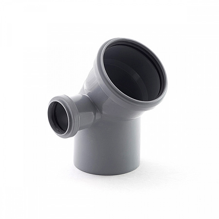 Колено с отводом 110х45" х 50 лев.