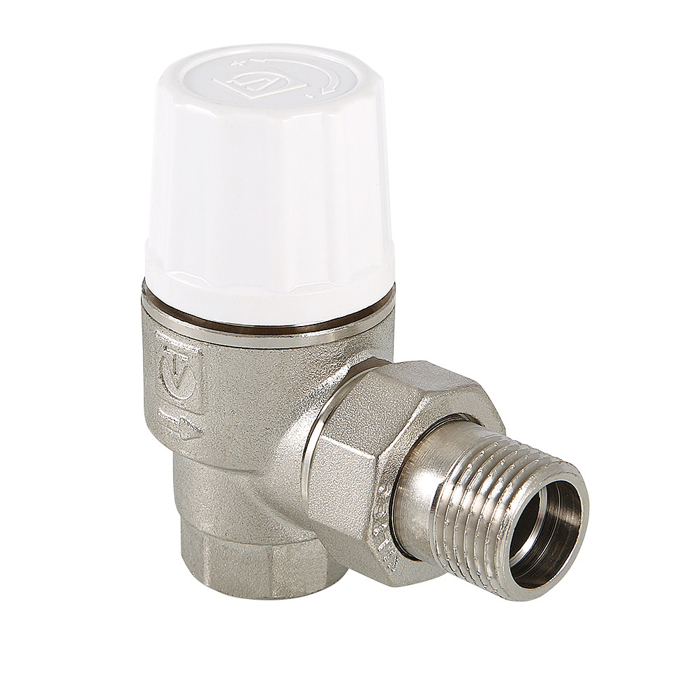 Клапан термостатический  угловой  3/4" VALTEC повешеной пропускной способности