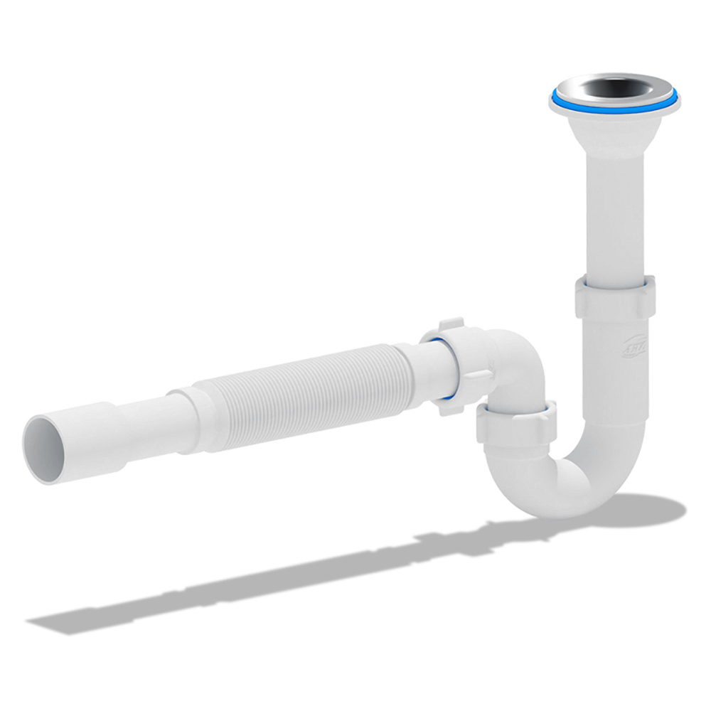 Сифон Ани прямоточный 1 1/4"* 32 с трубой