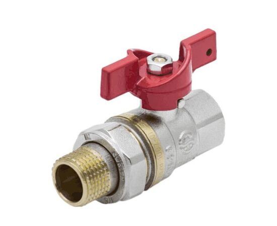 Кран шар. американка "Aquasfera"  3/4" баб. Euro