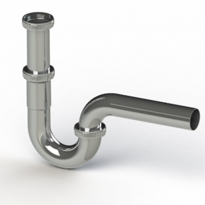 АНИпласт Сифон для умывал.прямоточный 1 1/4х32