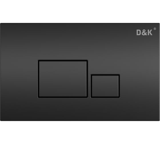 Кнопка д/инсталляции чёрная  D&K DB1519025