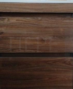 Берлин Тумба Подвесная Орех 750 2 ящ. Elen 75